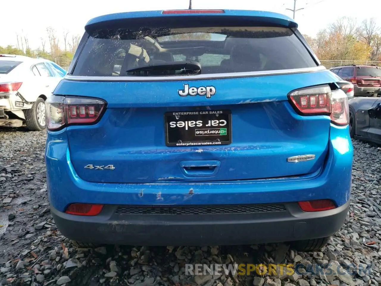 6 Photograph of a damaged car 3C4NJDBB7NT122230 JEEP COMPASS 2022
