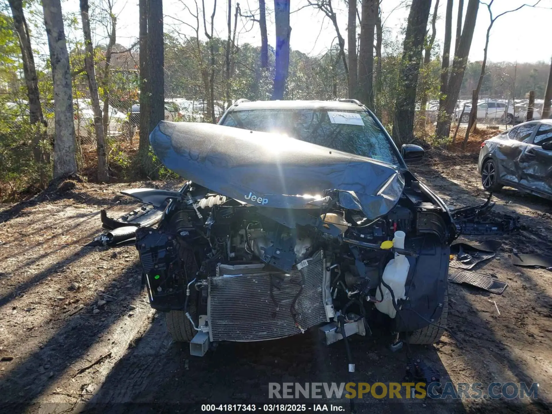13 Photograph of a damaged car 3C4NJDBB8NT124794 JEEP COMPASS 2022
