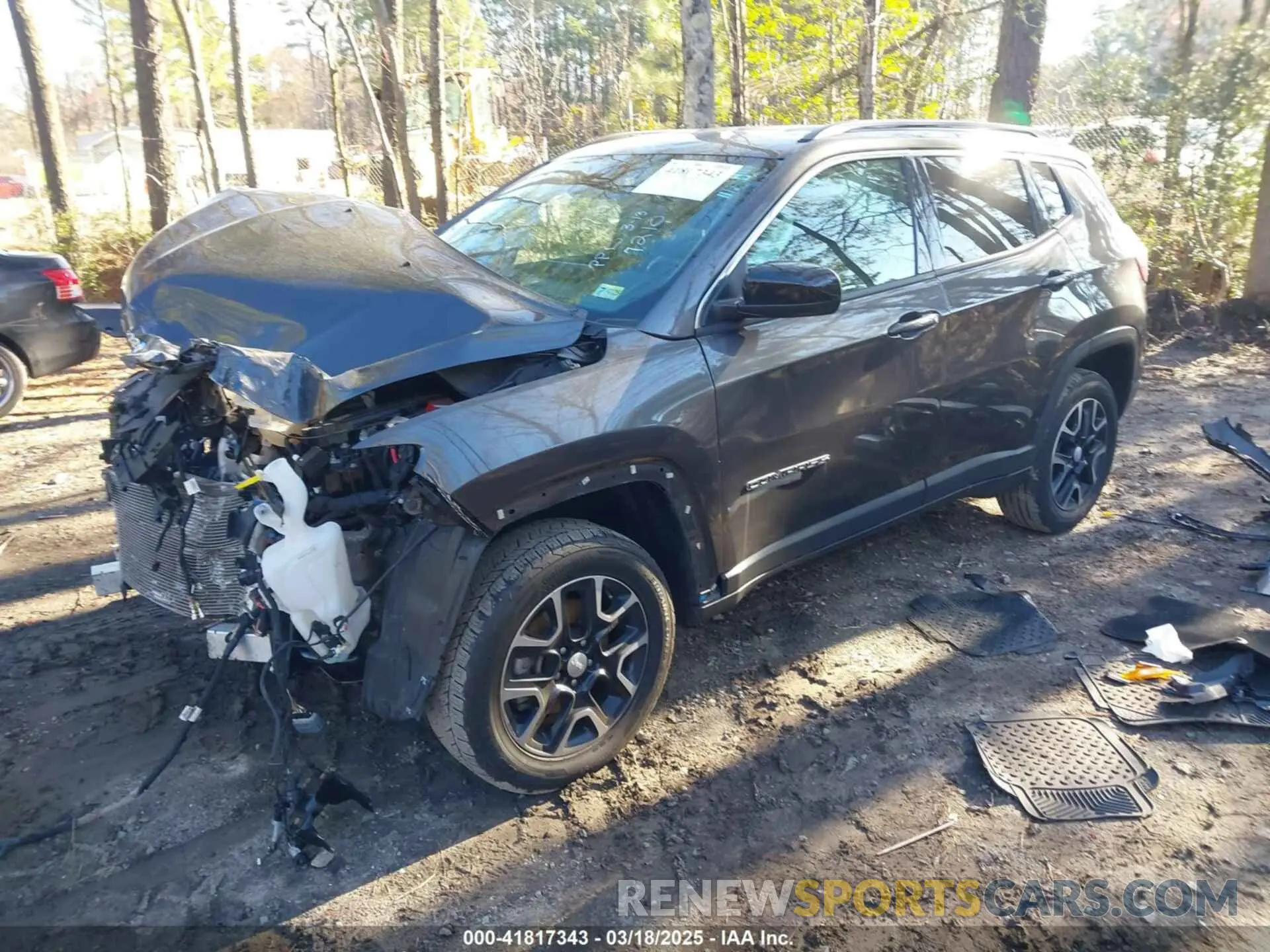 2 Photograph of a damaged car 3C4NJDBB8NT124794 JEEP COMPASS 2022