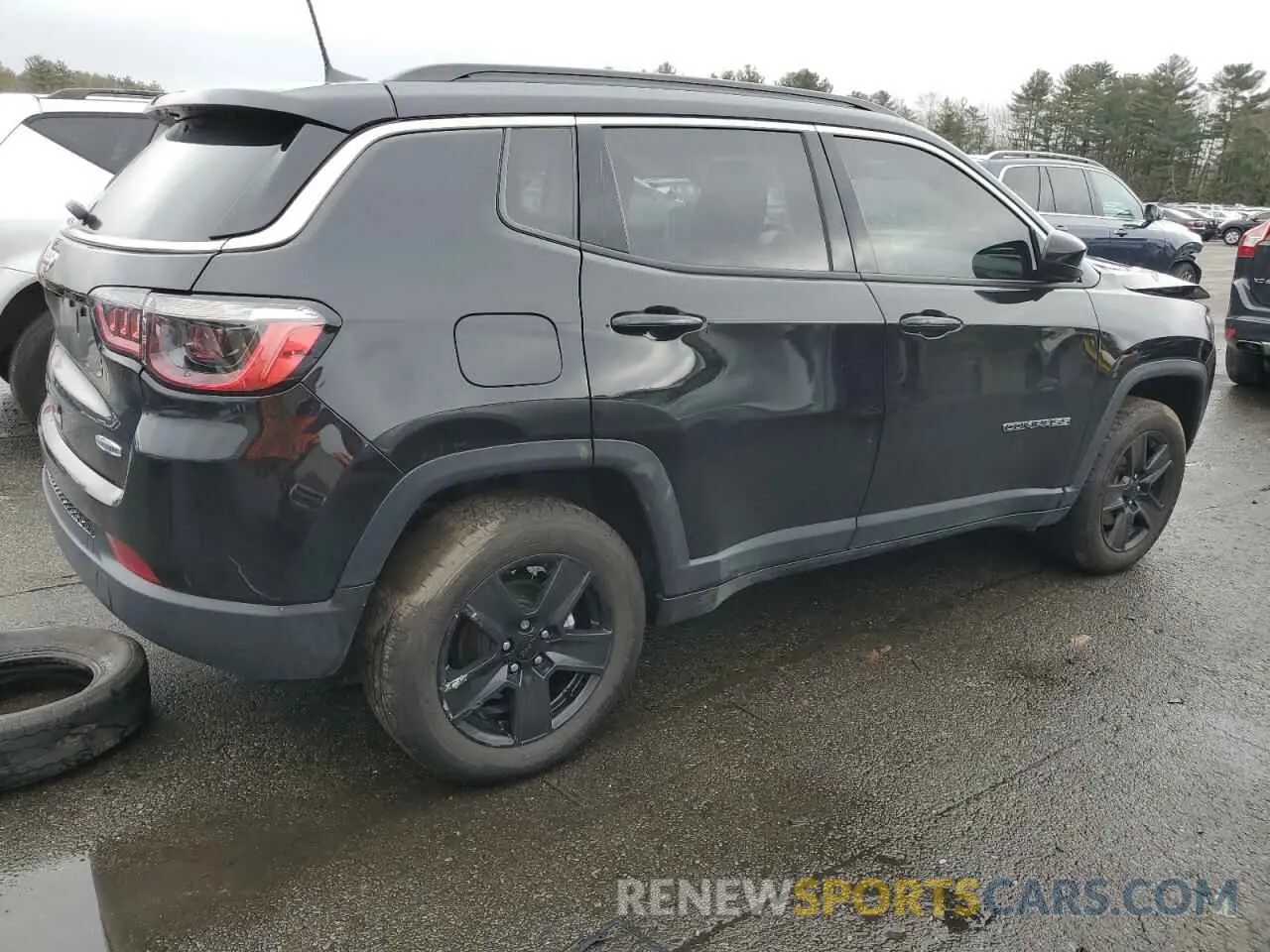 3 Photograph of a damaged car 3C4NJDBB8NT216102 JEEP COMPASS 2022