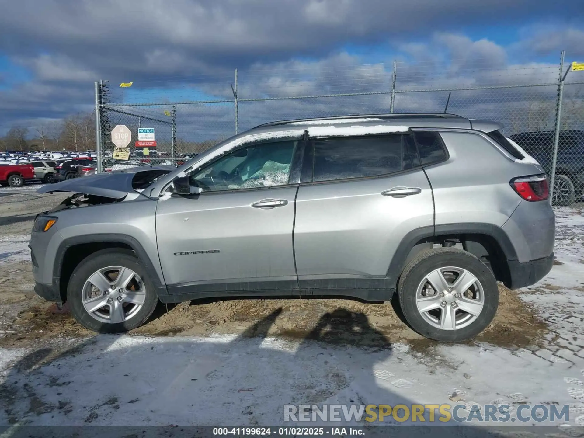 15 Photograph of a damaged car 3C4NJDBB8NT232820 JEEP COMPASS 2022