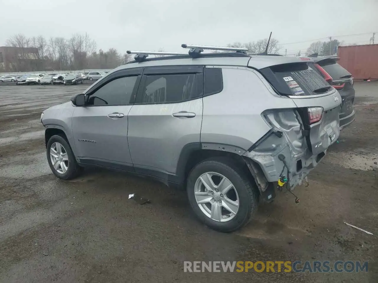 2 Photograph of a damaged car 3C4NJDBB9NT211765 JEEP COMPASS 2022
