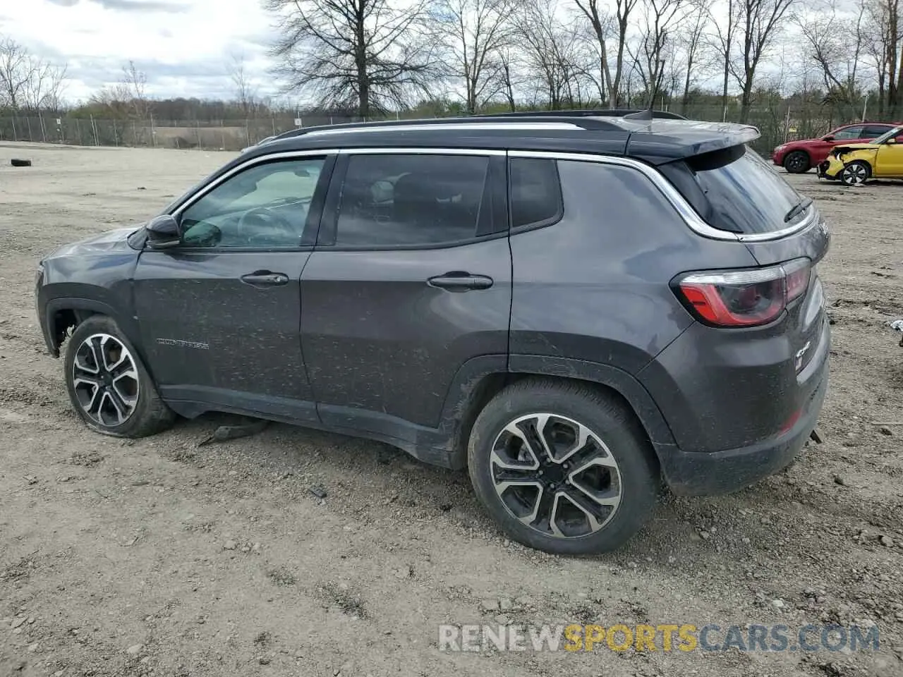 2 Photograph of a damaged car 3C4NJDCB0NT105364 JEEP COMPASS 2022