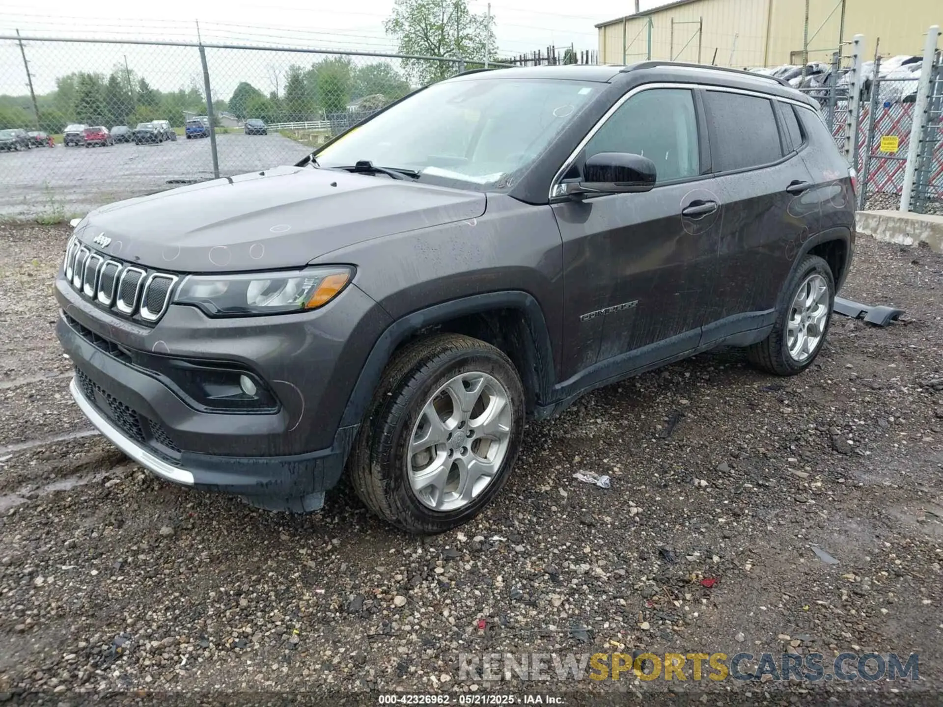 2 Photograph of a damaged car 3C4NJDCB0NT132239 JEEP COMPASS 2022