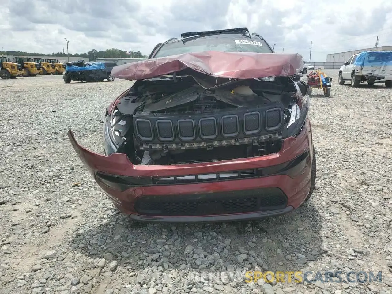 5 Photograph of a damaged car 3C4NJDCB0NT178556 JEEP COMPASS 2022