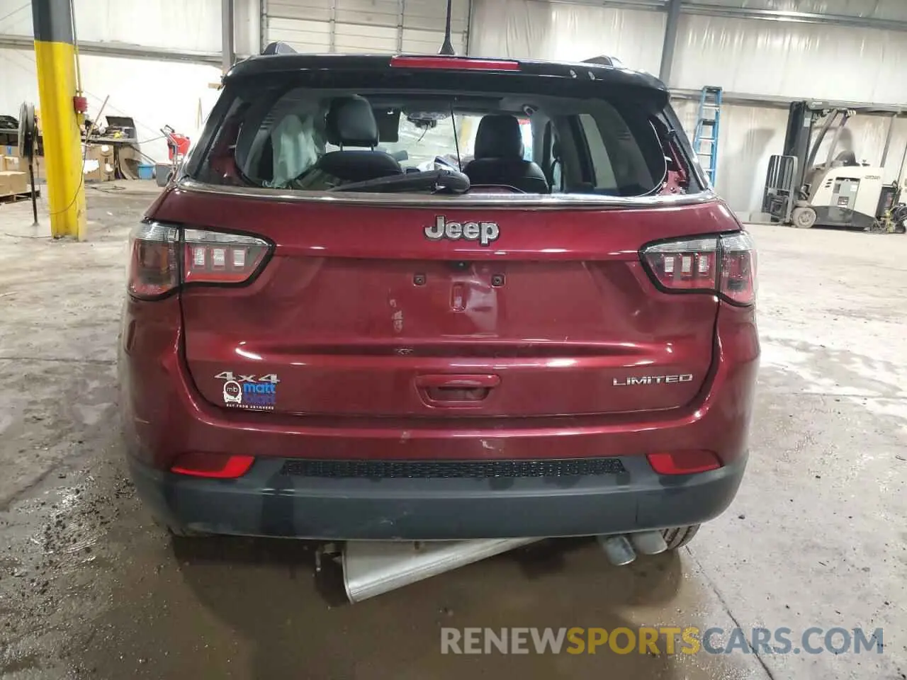 6 Photograph of a damaged car 3C4NJDCB0NT180307 JEEP COMPASS 2022