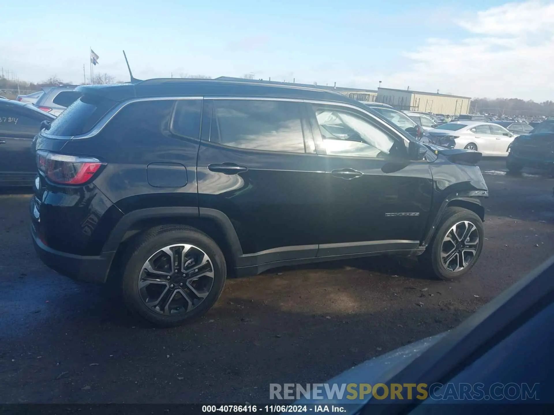 14 Photograph of a damaged car 3C4NJDCB0NT197513 JEEP COMPASS 2022