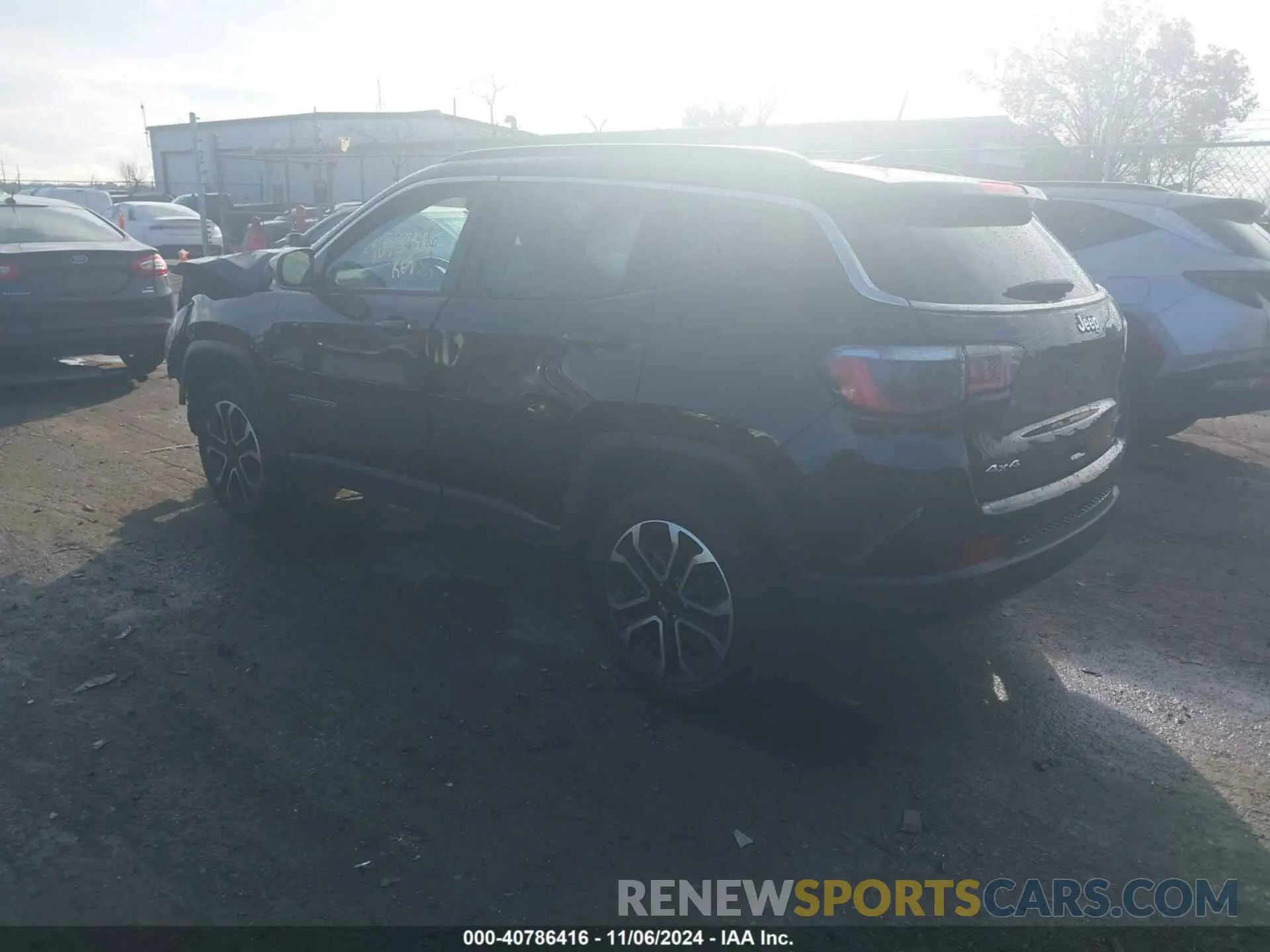 3 Photograph of a damaged car 3C4NJDCB0NT197513 JEEP COMPASS 2022