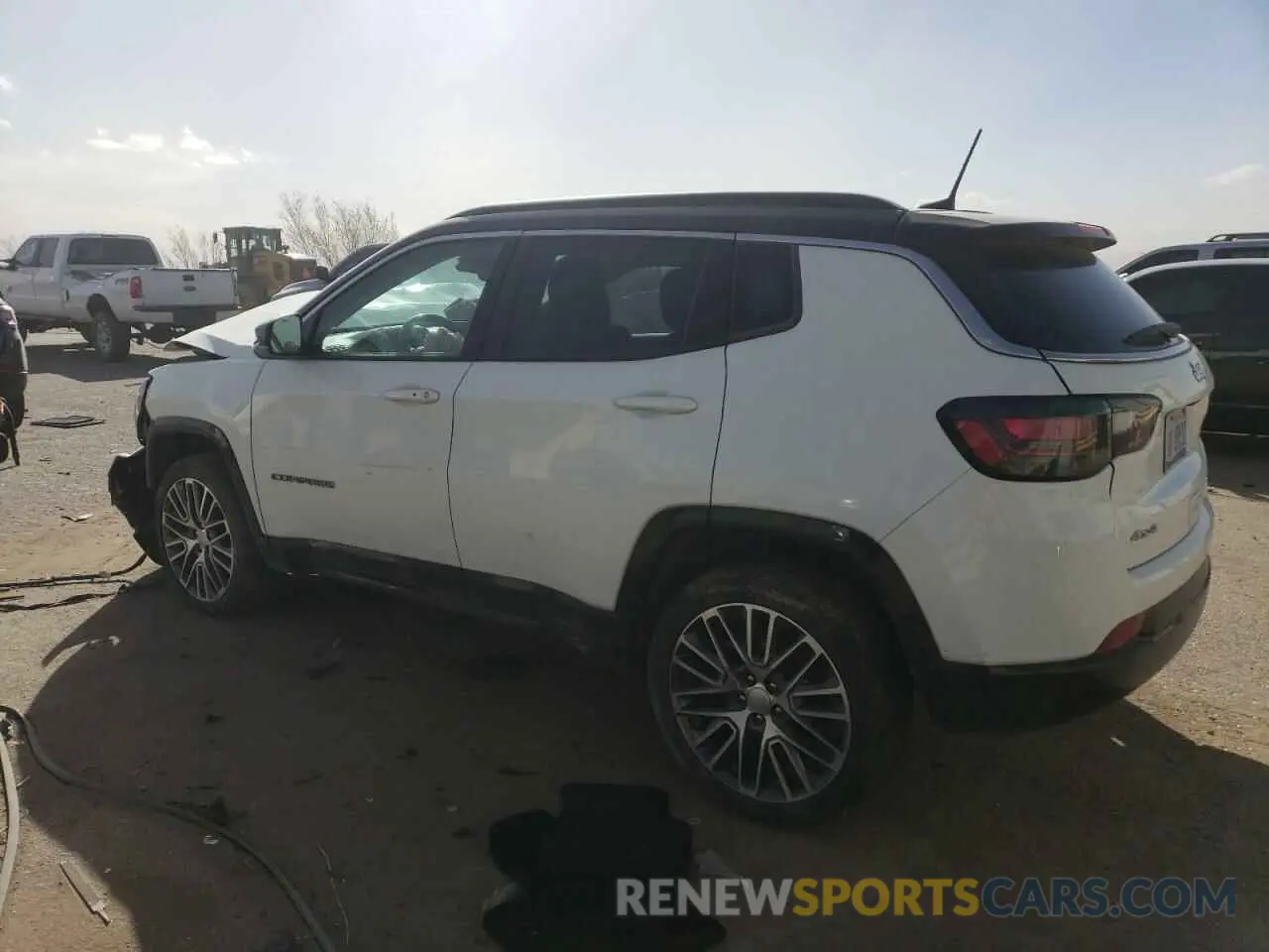 2 Photograph of a damaged car 3C4NJDCB0NT211992 JEEP COMPASS 2022