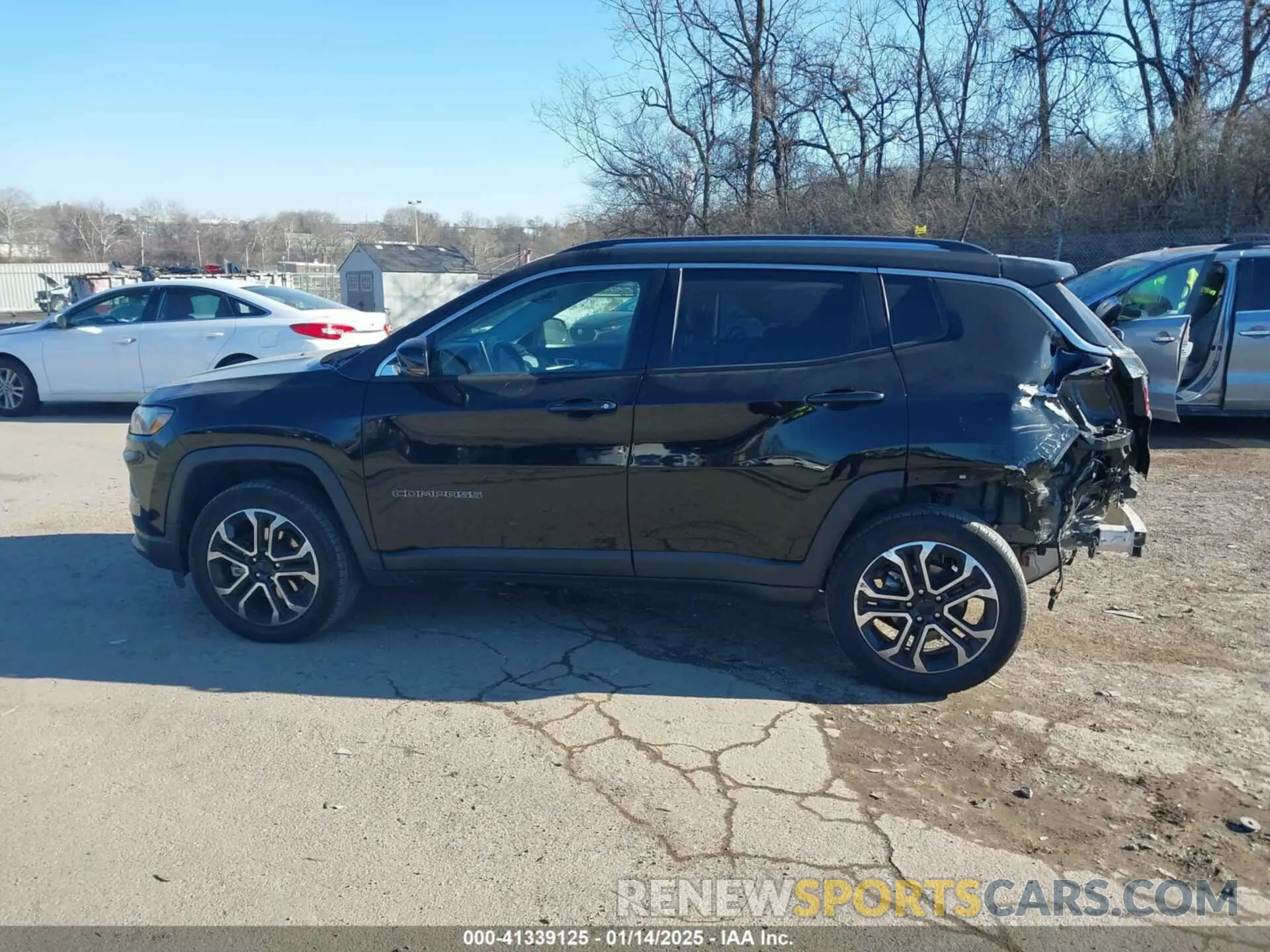 15 Photograph of a damaged car 3C4NJDCB1NT130953 JEEP COMPASS 2022