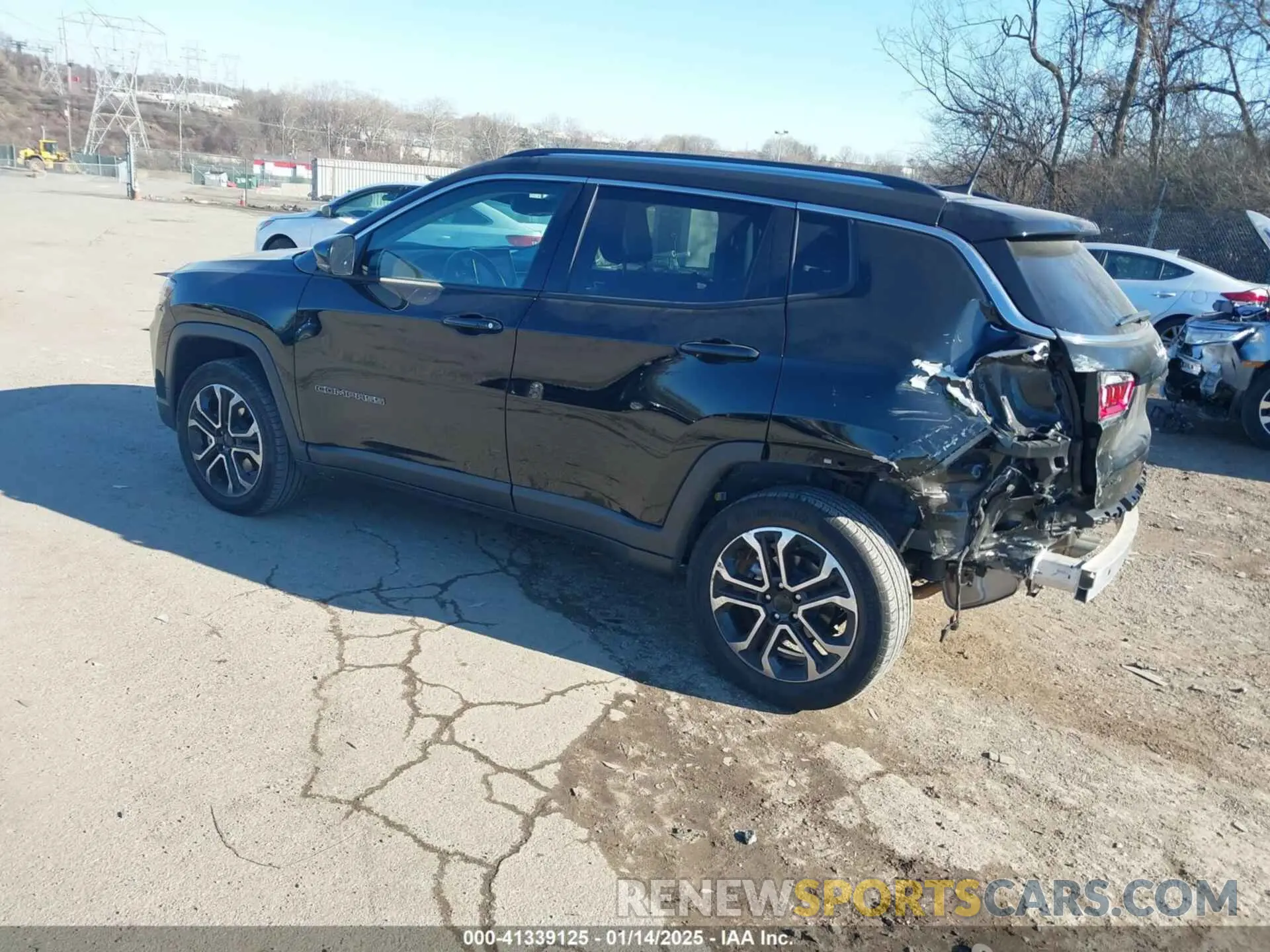 3 Photograph of a damaged car 3C4NJDCB1NT130953 JEEP COMPASS 2022