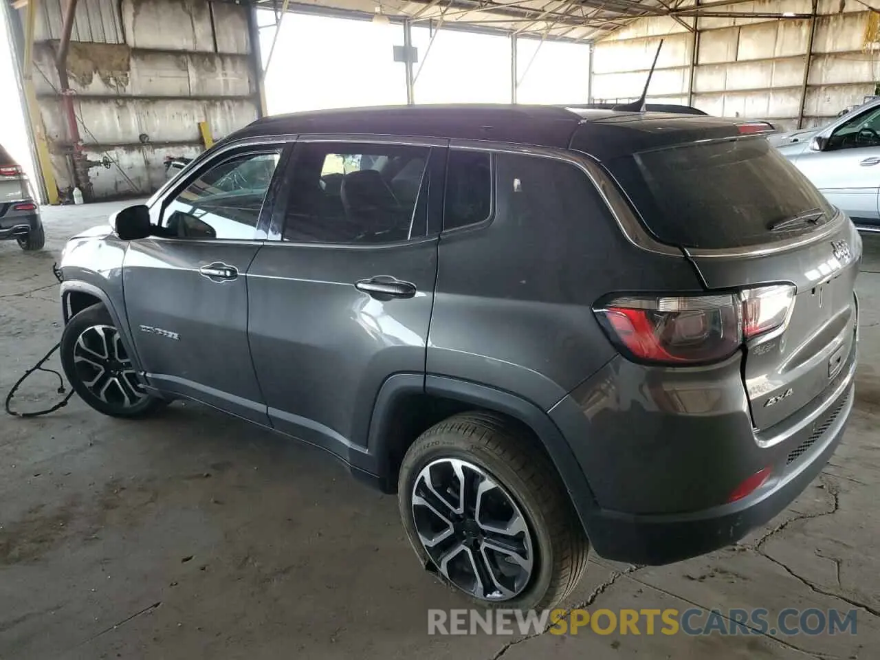2 Photograph of a damaged car 3C4NJDCB1NT211385 JEEP COMPASS 2022