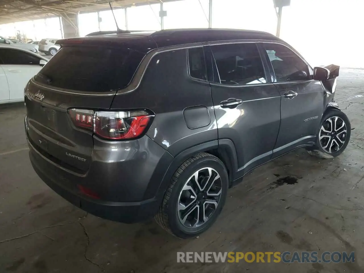 3 Photograph of a damaged car 3C4NJDCB1NT211385 JEEP COMPASS 2022
