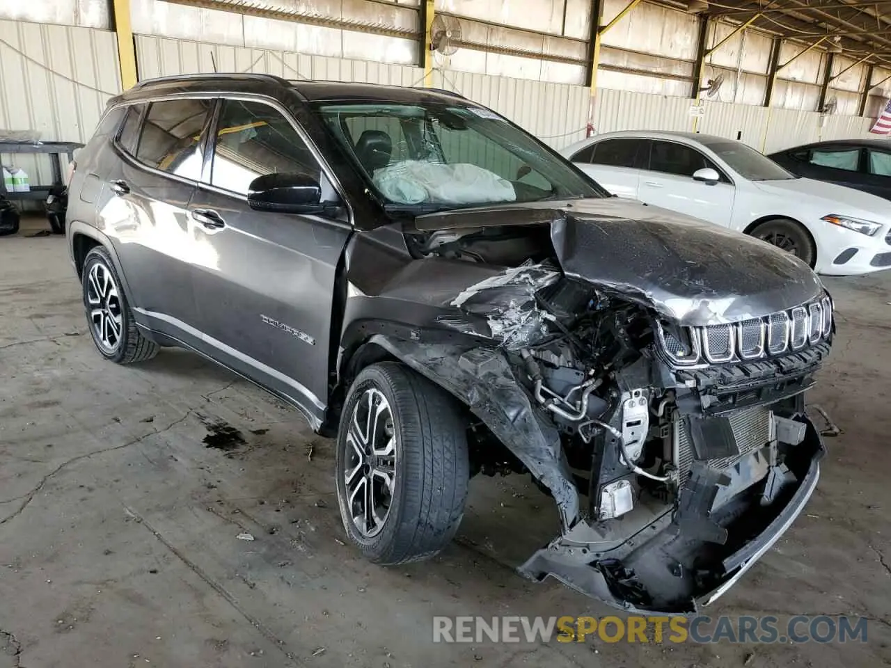 4 Photograph of a damaged car 3C4NJDCB1NT211385 JEEP COMPASS 2022