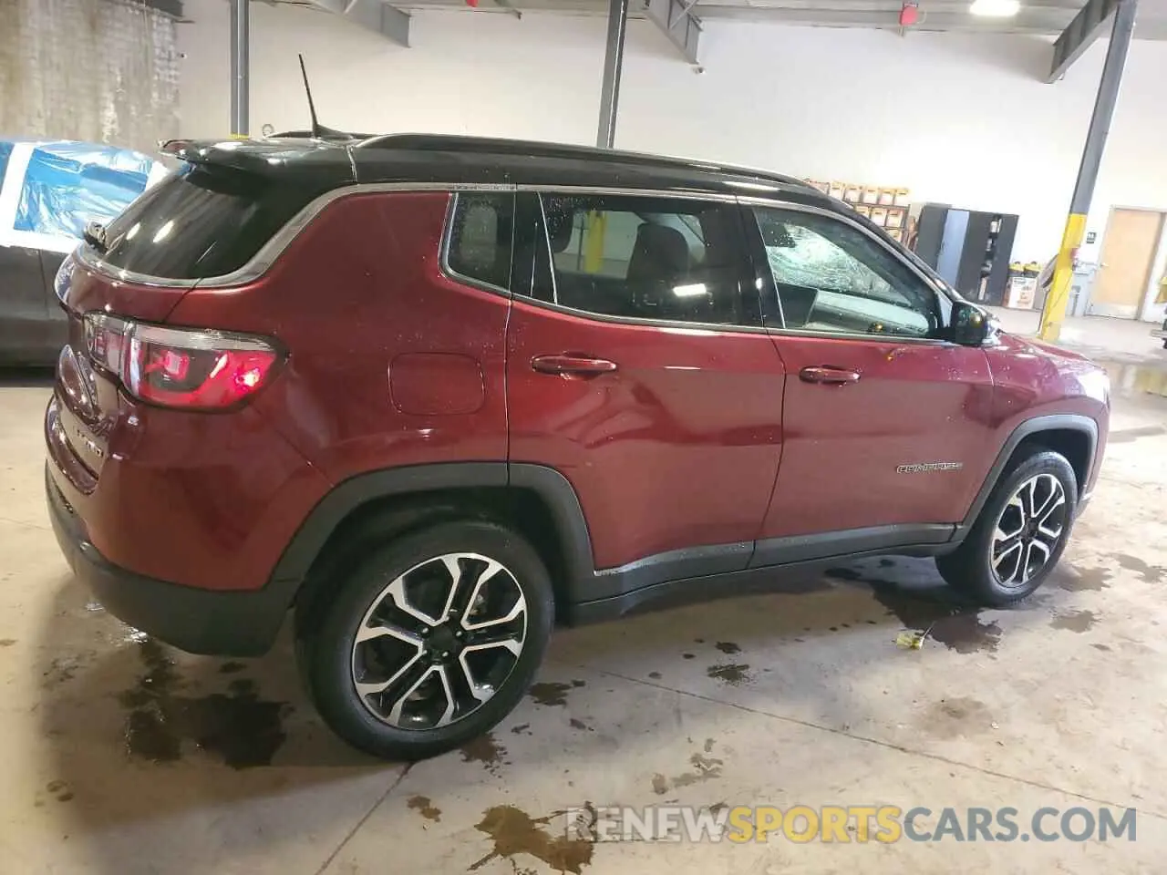 3 Photograph of a damaged car 3C4NJDCB1NT226128 JEEP COMPASS 2022