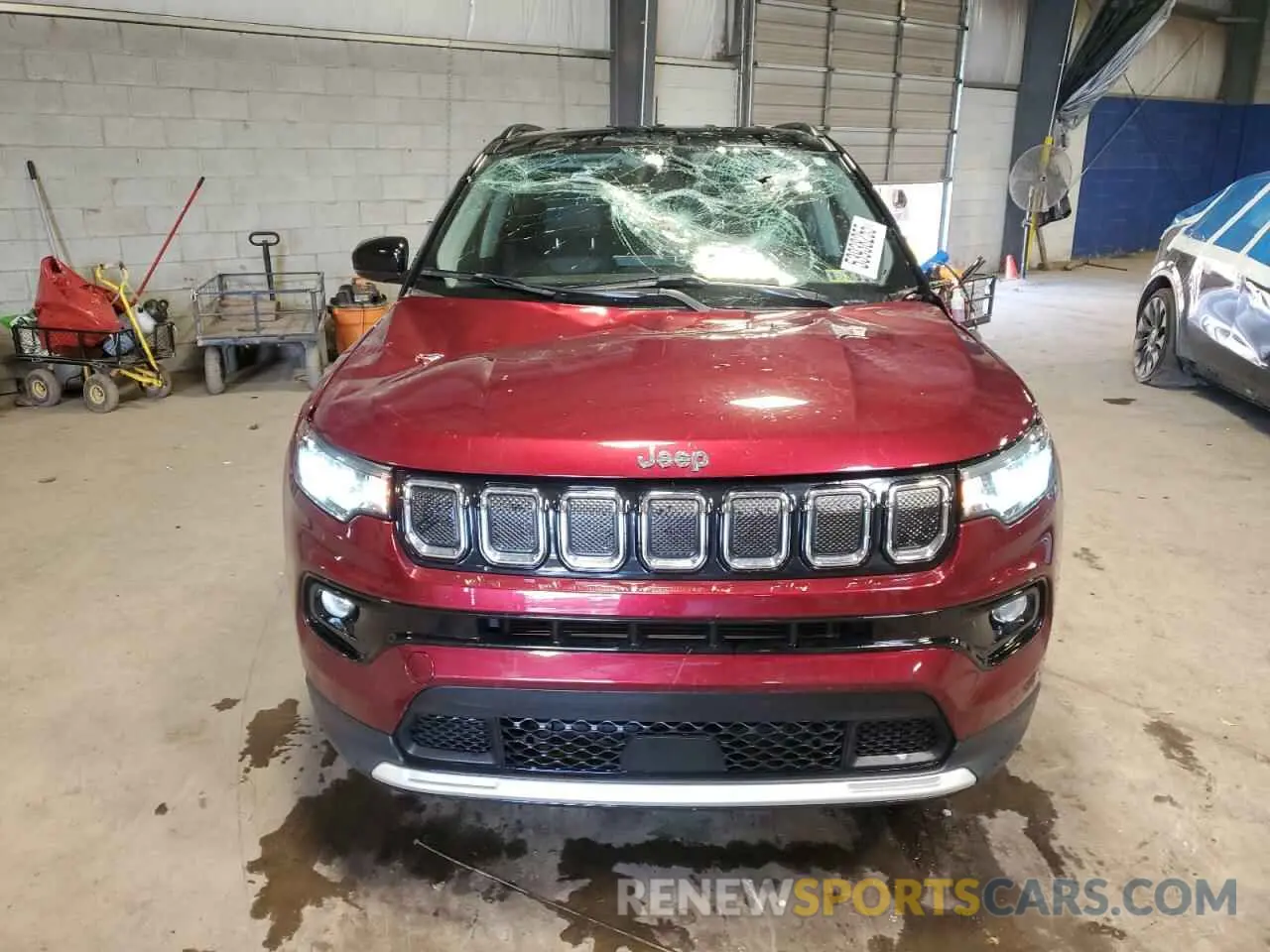 5 Photograph of a damaged car 3C4NJDCB1NT226128 JEEP COMPASS 2022