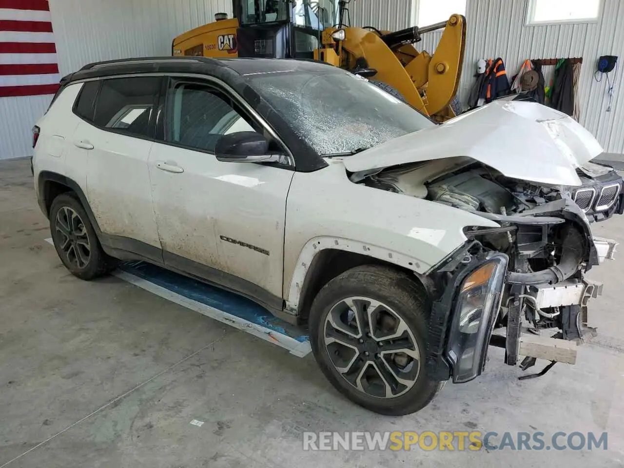 4 Photograph of a damaged car 3C4NJDCB2NT114678 JEEP COMPASS 2022