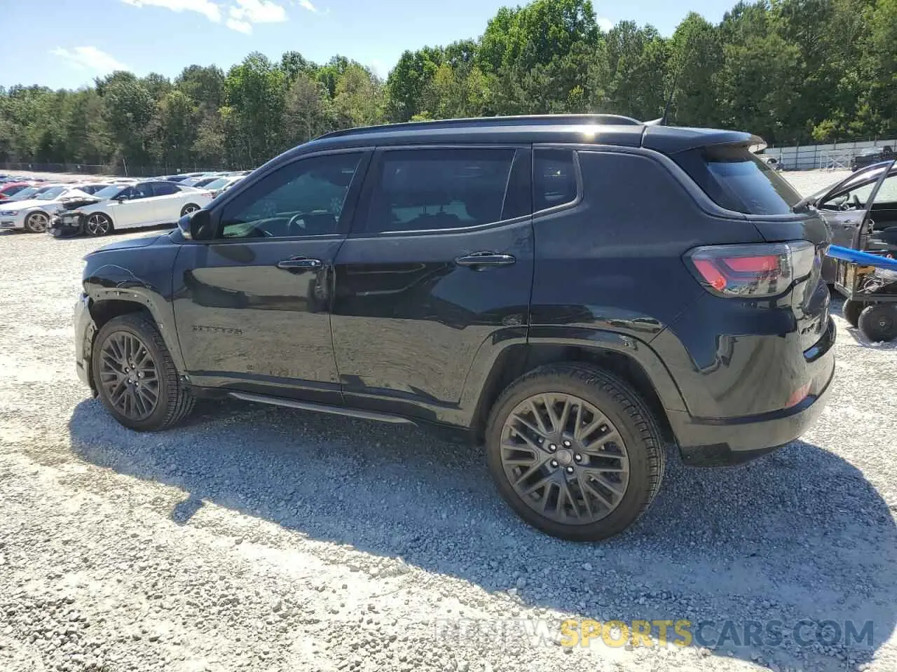 2 Photograph of a damaged car 3C4NJDCB2NT122828 JEEP COMPASS 2022