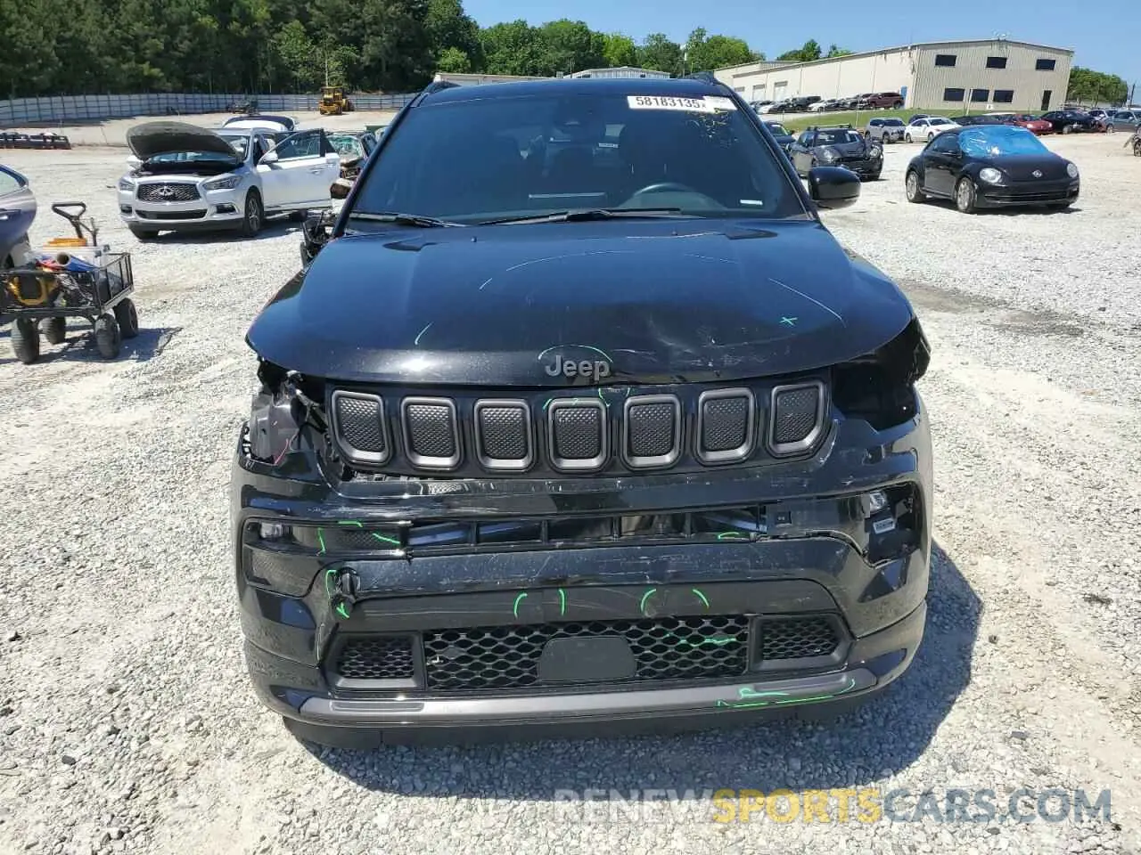 5 Photograph of a damaged car 3C4NJDCB2NT122828 JEEP COMPASS 2022