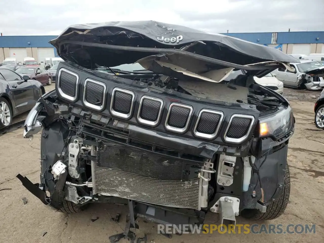 5 Photograph of a damaged car 3C4NJDCB2NT174427 JEEP COMPASS 2022