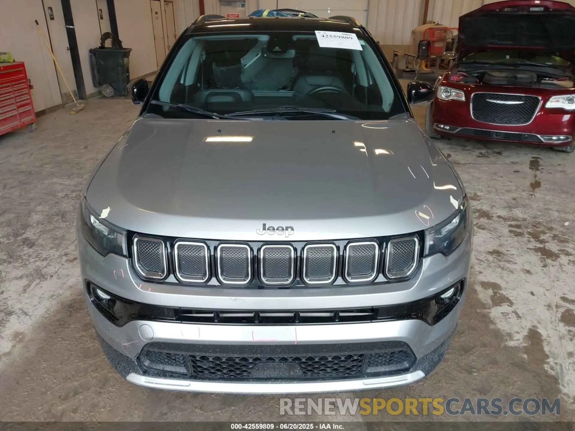 12 Photograph of a damaged car 3C4NJDCB3NT153697 JEEP COMPASS 2022