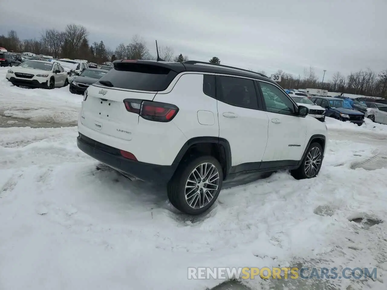 3 Photograph of a damaged car 3C4NJDCB3NT180981 JEEP COMPASS 2022
