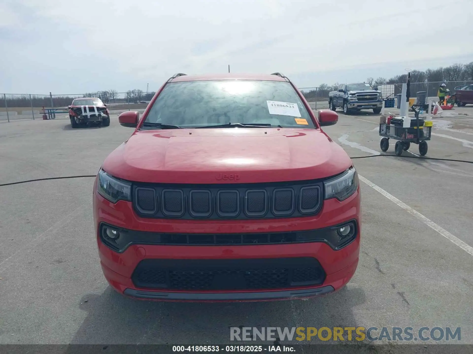 12 Photograph of a damaged car 3C4NJDCB3NT194315 JEEP COMPASS 2022
