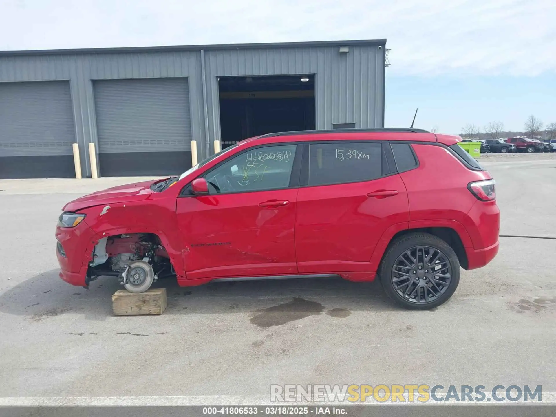 14 Photograph of a damaged car 3C4NJDCB3NT194315 JEEP COMPASS 2022