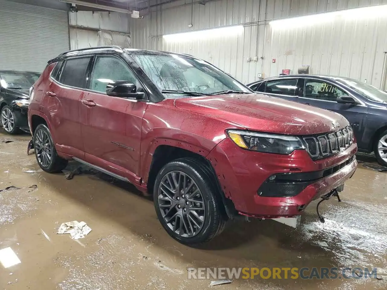 4 Photograph of a damaged car 3C4NJDCB3NT226373 JEEP COMPASS 2022