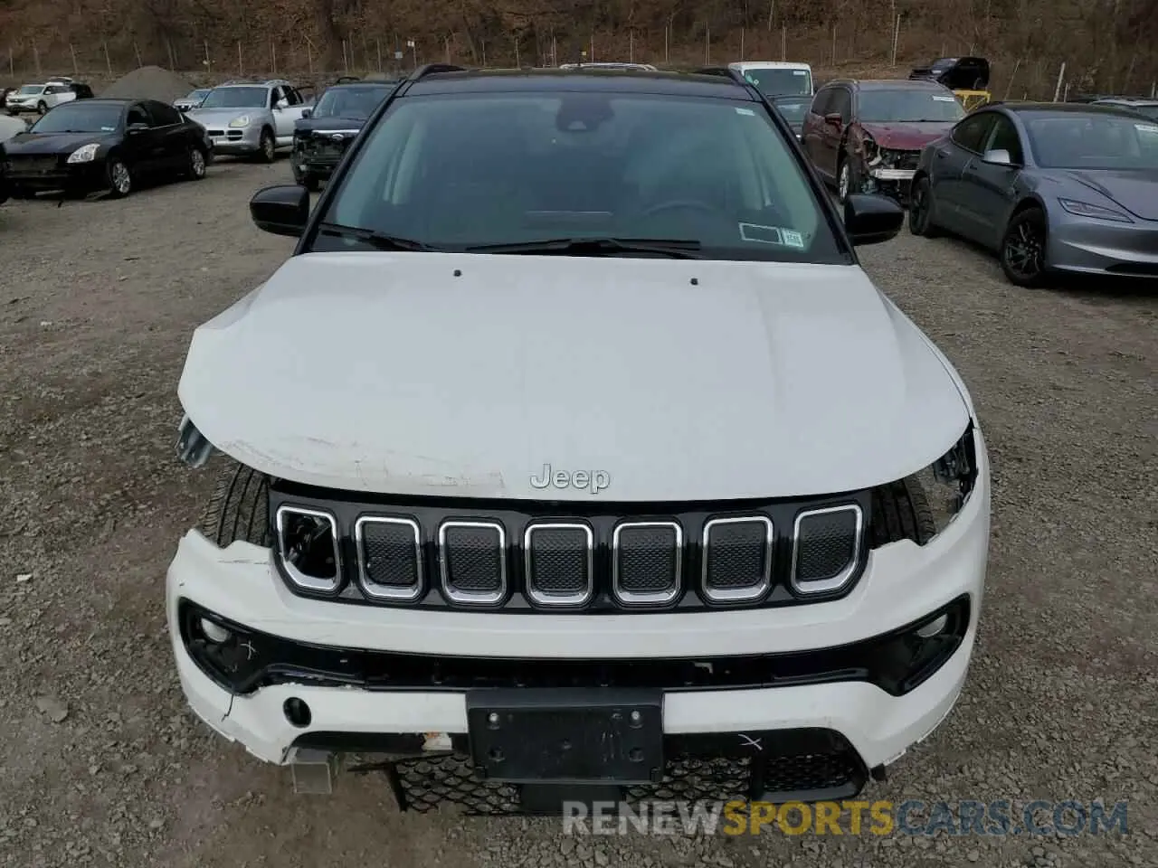 5 Photograph of a damaged car 3C4NJDCB3NT228513 JEEP COMPASS 2022