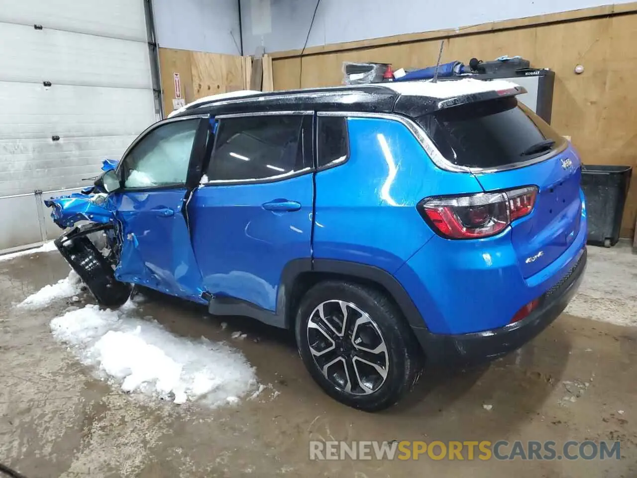 2 Photograph of a damaged car 3C4NJDCB4NT154860 JEEP COMPASS 2022