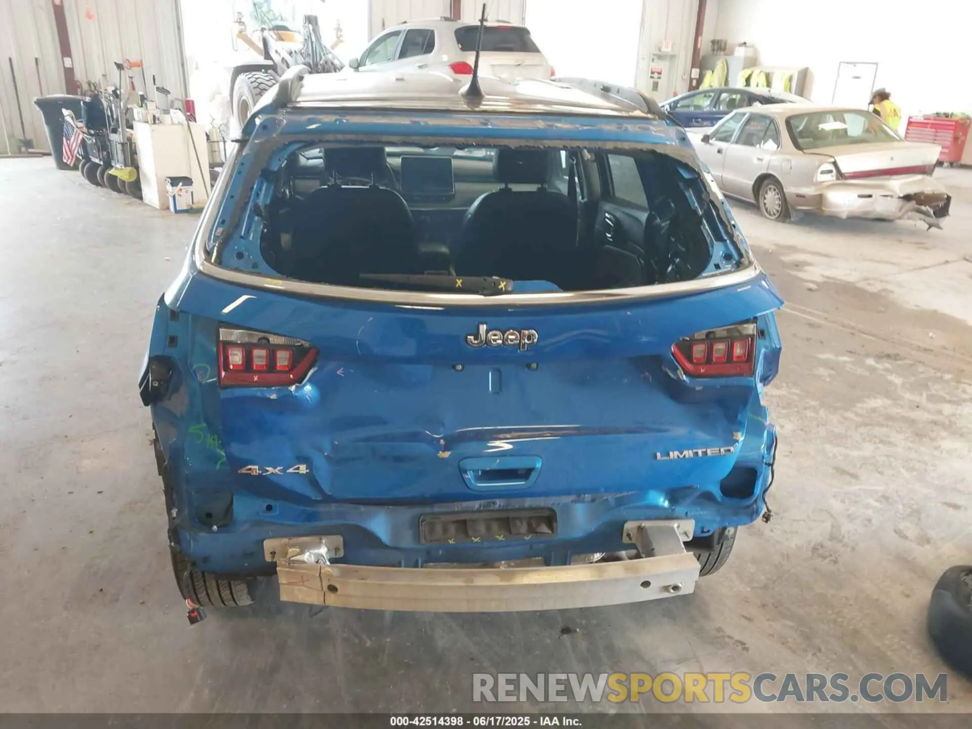 16 Photograph of a damaged car 3C4NJDCB4NT171609 JEEP COMPASS 2022