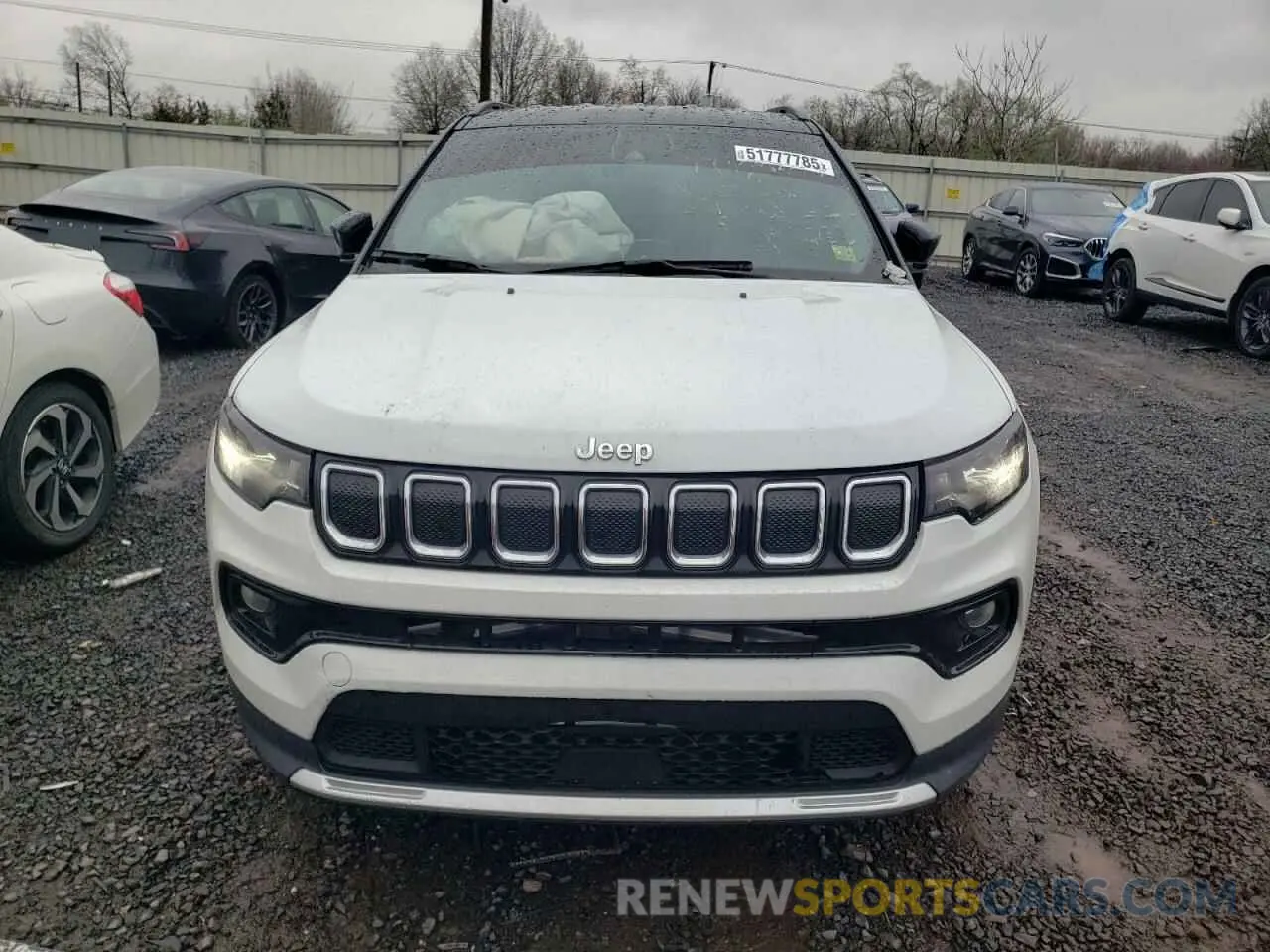 5 Photograph of a damaged car 3C4NJDCB4NT173148 JEEP COMPASS 2022