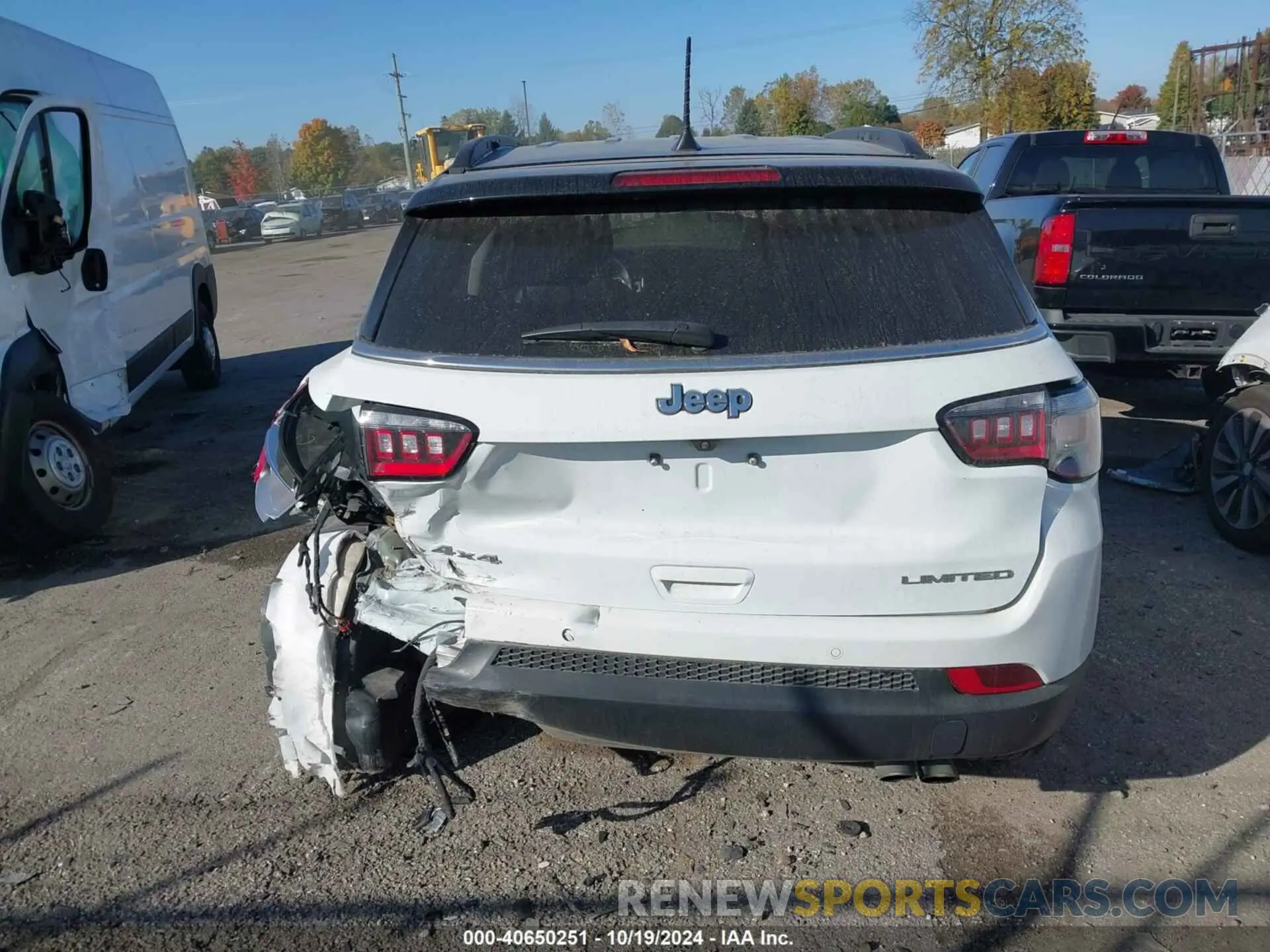 16 Photograph of a damaged car 3C4NJDCB5NT141390 JEEP COMPASS 2022