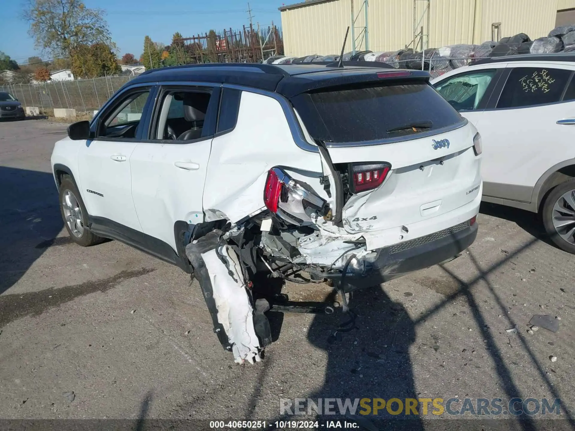 3 Photograph of a damaged car 3C4NJDCB5NT141390 JEEP COMPASS 2022
