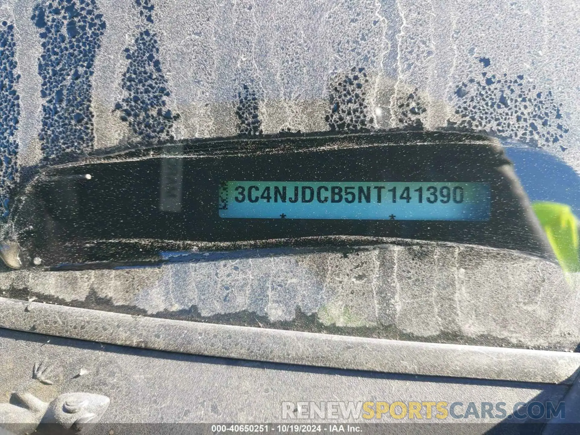 9 Photograph of a damaged car 3C4NJDCB5NT141390 JEEP COMPASS 2022