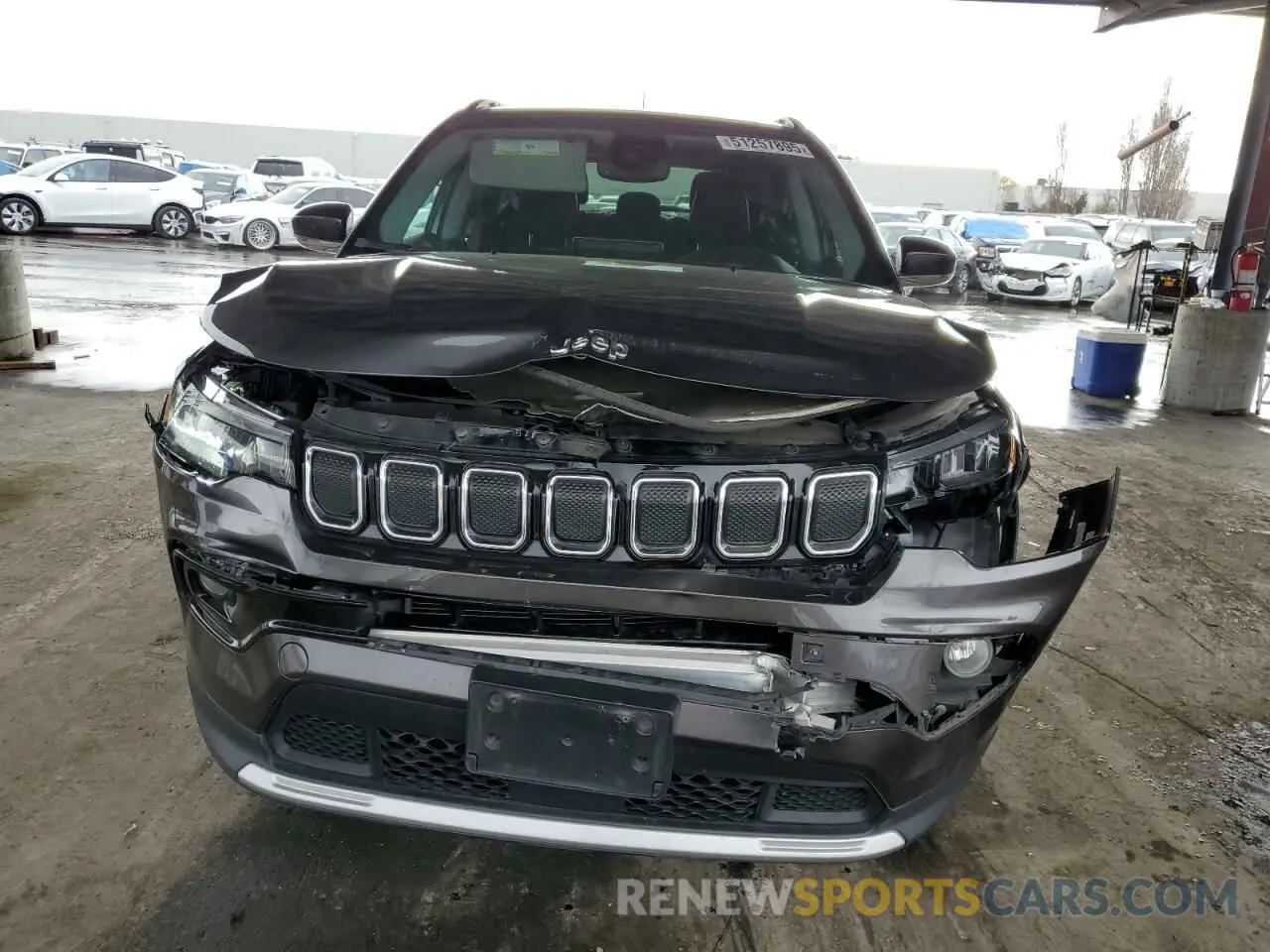 5 Photograph of a damaged car 3C4NJDCB5NT169805 JEEP COMPASS 2022