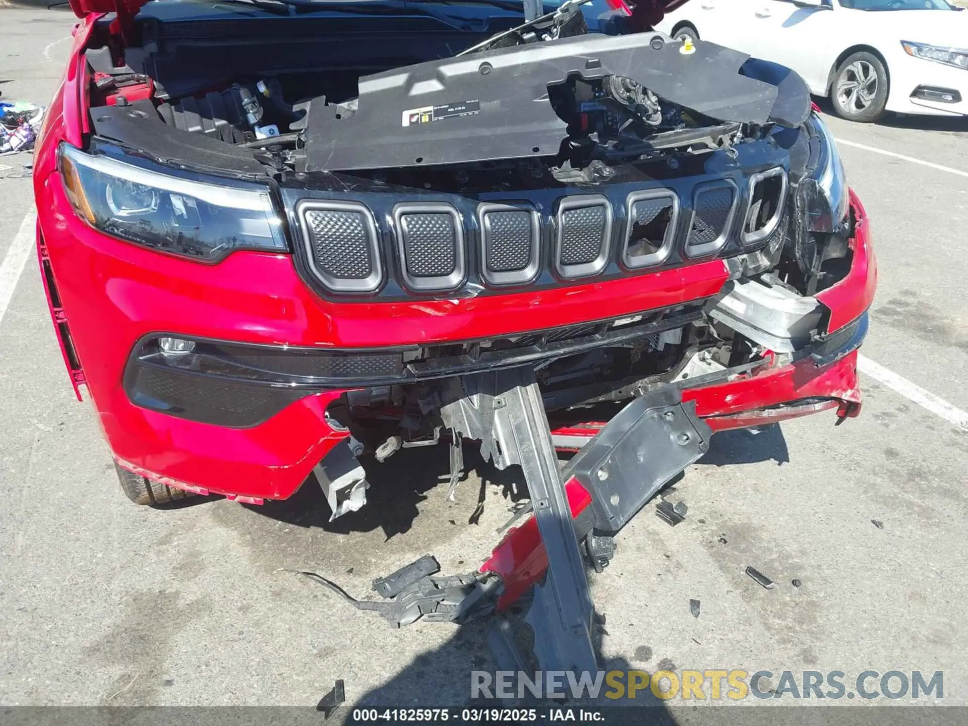 6 Photograph of a damaged car 3C4NJDCB5NT209123 JEEP COMPASS 2022