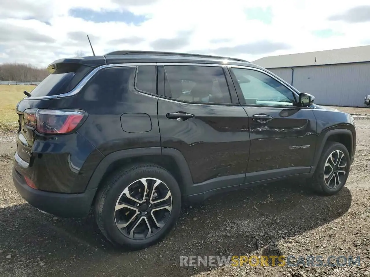 3 Photograph of a damaged car 3C4NJDCB5NT224544 JEEP COMPASS 2022