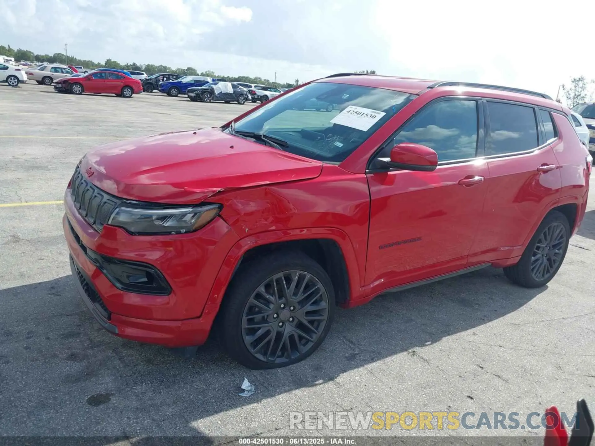 6 Photograph of a damaged car 3C4NJDCB5NT236676 JEEP COMPASS 2022