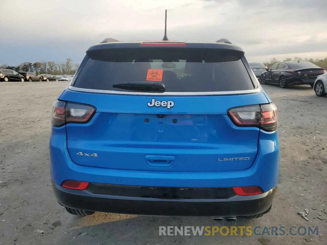 6 Photograph of a damaged car 3C4NJDCB6NT105806 JEEP COMPASS 2022