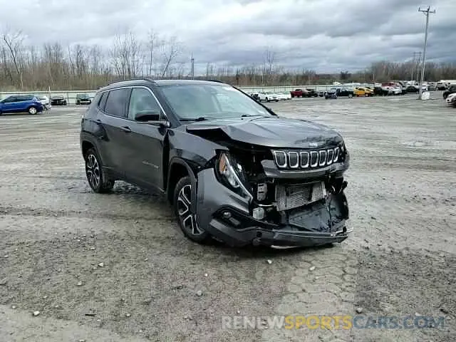 14 Photograph of a damaged car 3C4NJDCB6NT188668 JEEP COMPASS 2022
