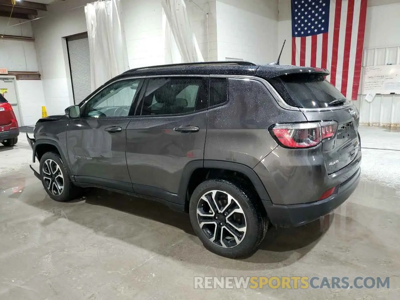 2 Photograph of a damaged car 3C4NJDCB6NT188668 JEEP COMPASS 2022