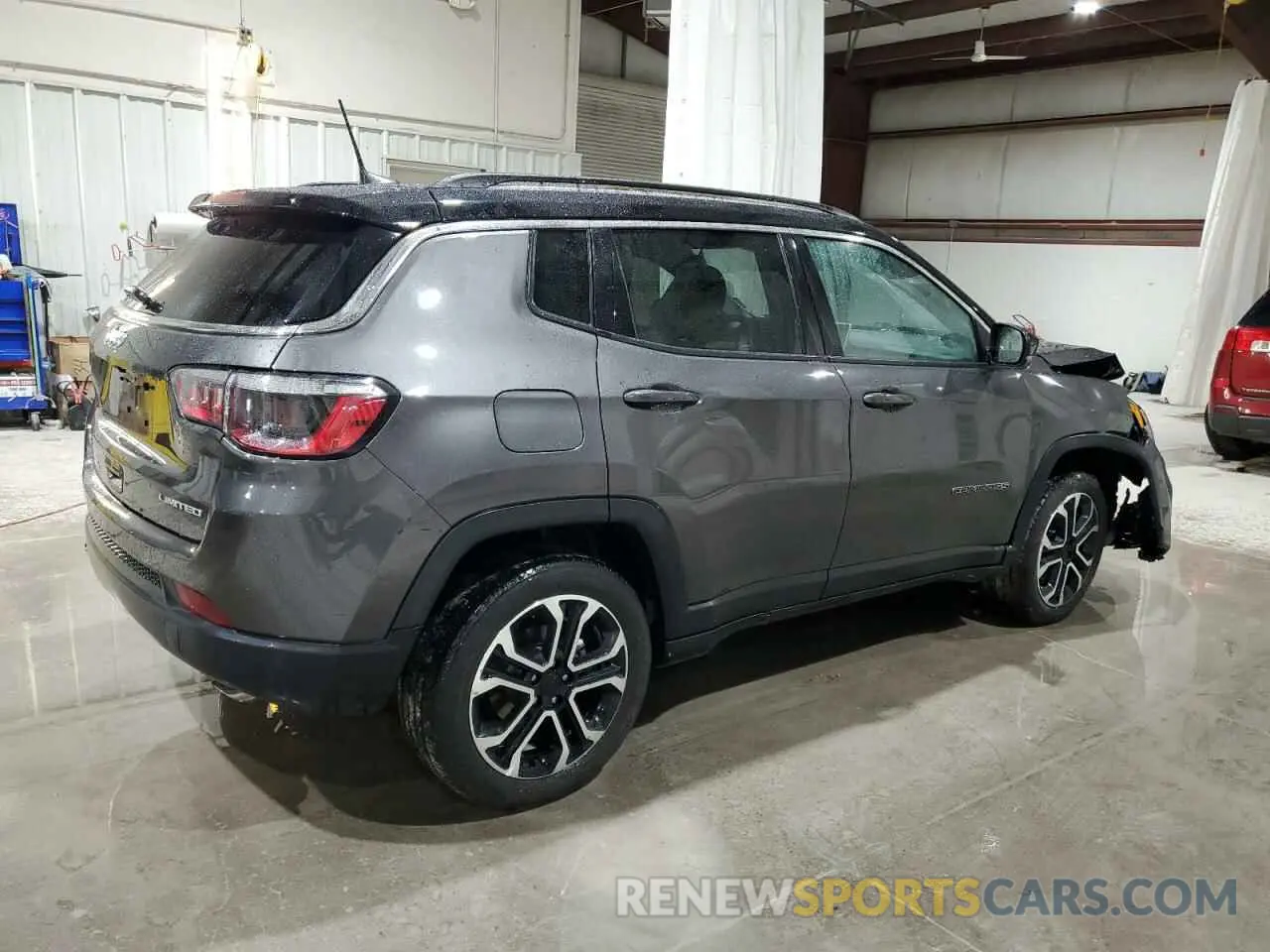 3 Photograph of a damaged car 3C4NJDCB6NT188668 JEEP COMPASS 2022