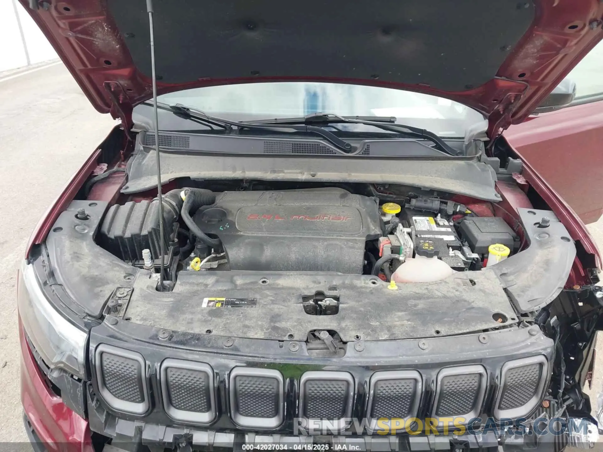 10 Photograph of a damaged car 3C4NJDCB7NT101666 JEEP COMPASS 2022