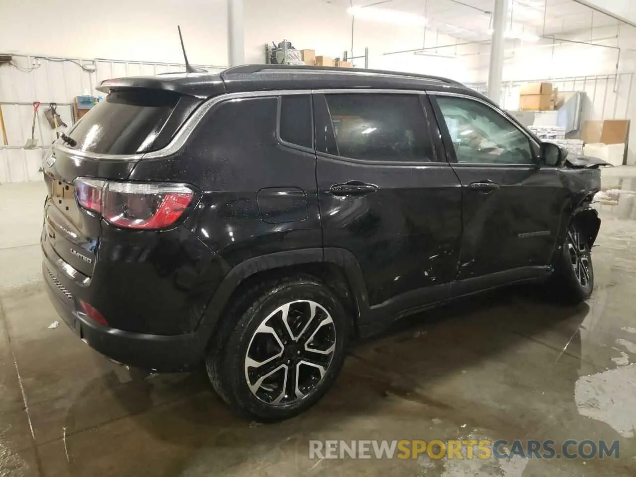 3 Photograph of a damaged car 3C4NJDCB8NT108125 JEEP COMPASS 2022