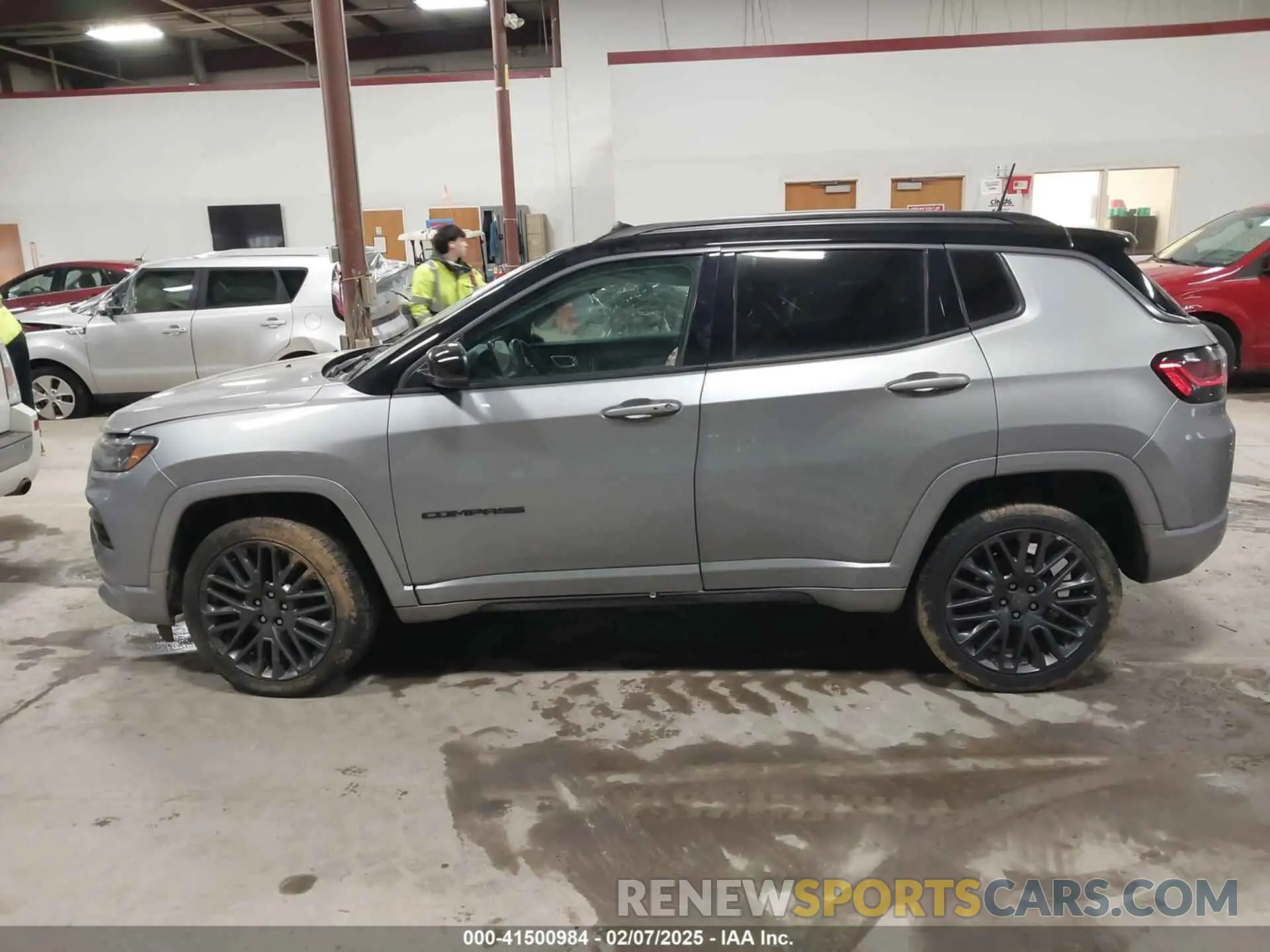 14 Photograph of a damaged car 3C4NJDCB8NT109002 JEEP COMPASS 2022