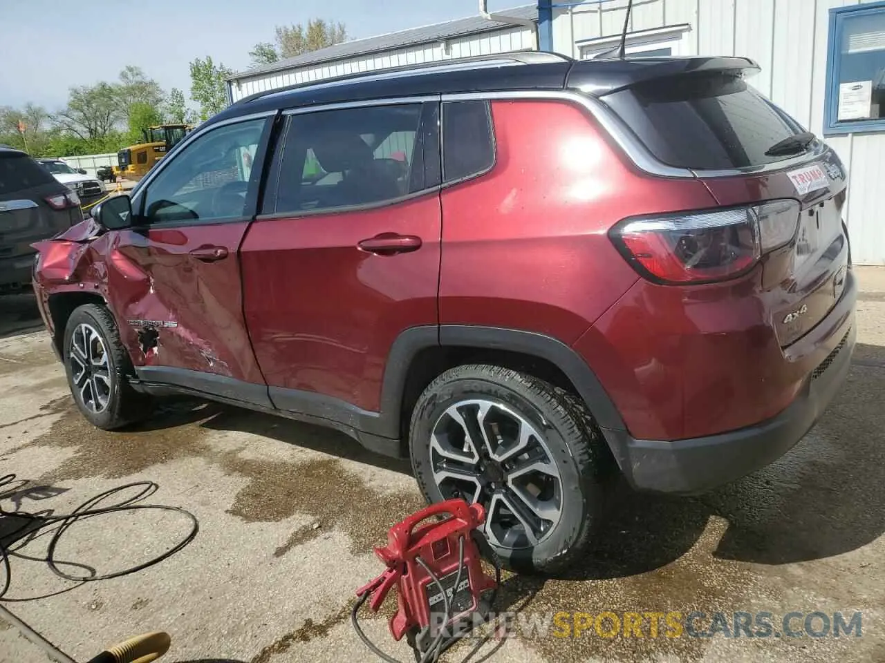 2 Photograph of a damaged car 3C4NJDCB8NT159432 JEEP COMPASS 2022