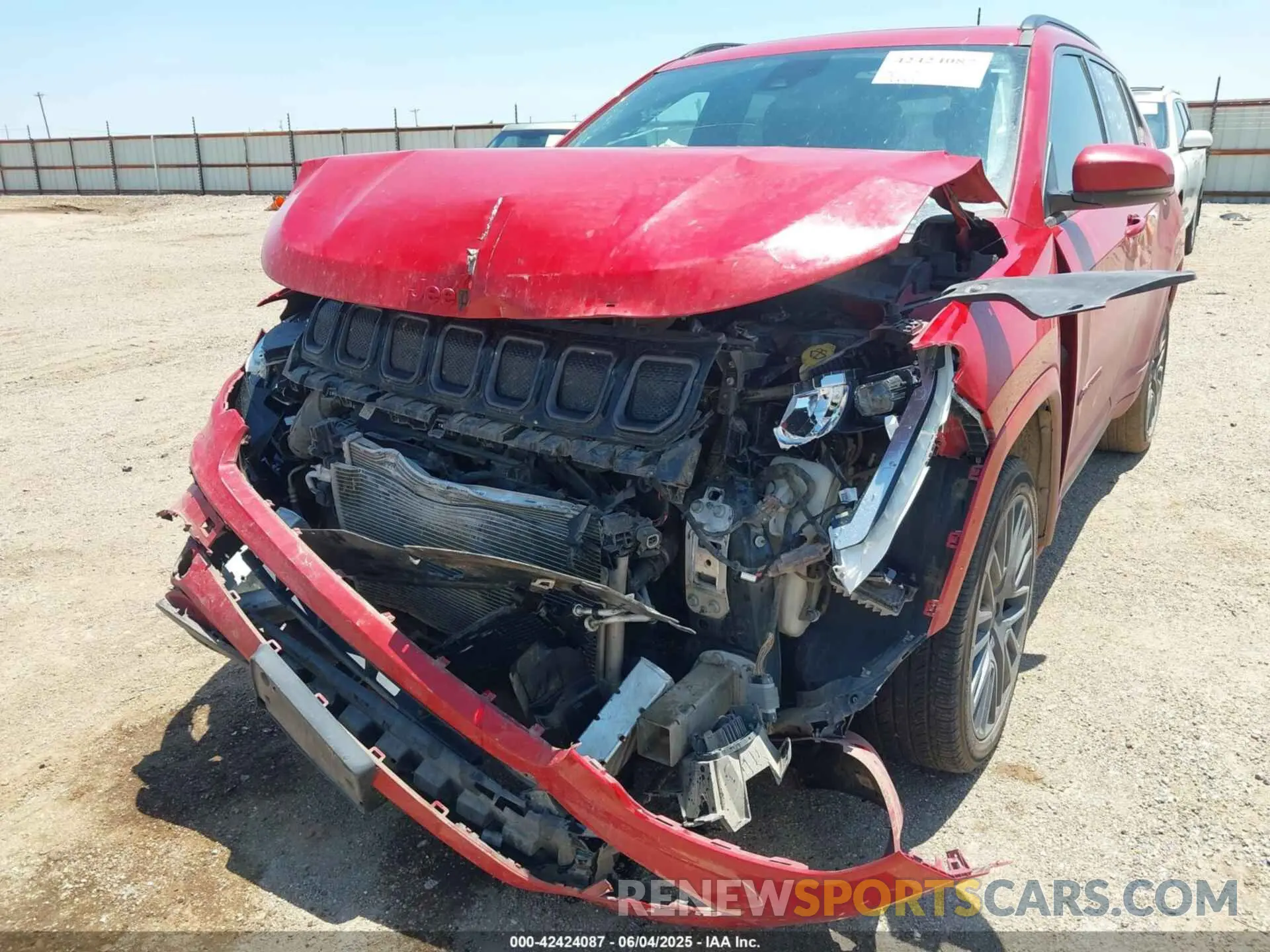 6 Photograph of a damaged car 3C4NJDCB8NT168390 JEEP COMPASS 2022
