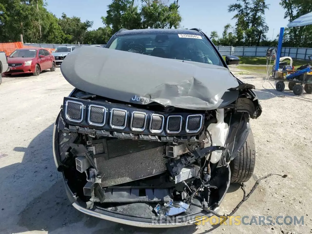 5 Photograph of a damaged car 3C4NJDCB9NT146236 JEEP COMPASS 2022